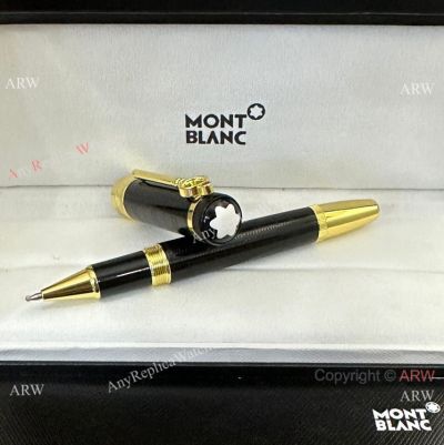 Replica Montblanc Sir Arthur Conan Doyle Limited Rollerball Pen Gold Clip